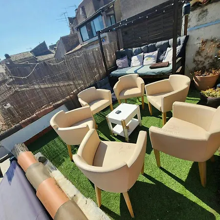 펜션 Le Celeste Maison De Village Avec Toit Terrasse