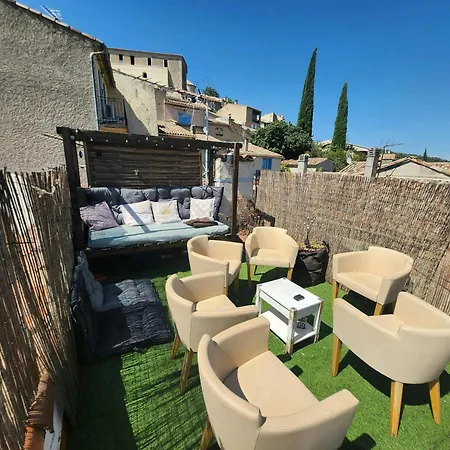 Le Celeste Maison De Village Avec Toit Terrasse 펜션